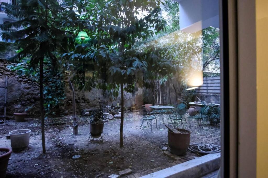 אתונה Calm And Cozy Flat With Romantic Garden מראה חיצוני תמונה